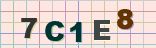 This is a captcha-picture. It is used to prevent mass-access by robots. (see: www.captcha.net)